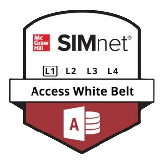 Level 1: Access White Belt from McGraw Hill