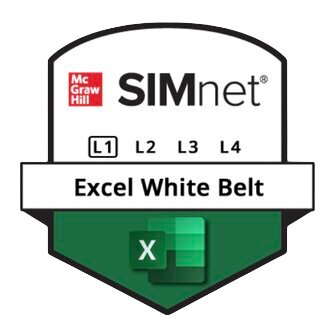 Level 1: Excel White Belt from McGraw Hill